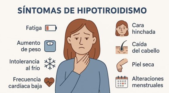 Infografía sobre los síntomas del hipotiroidismo infografía sobre los síntomas del hipotiroidismo