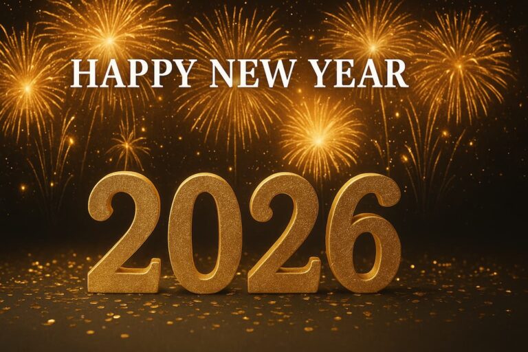 Happy New Year: año feliz nuevo 2026