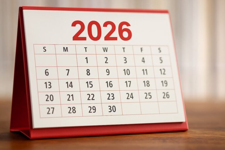 Calendario 2026