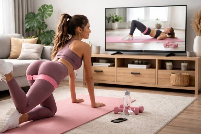 Ejercicios para aumentar gl&uacute;teos en casa con rutina efectiva sin pesas